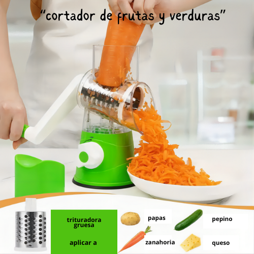 CORTADOR DE FRUTAS Y VERDURAS MULTIFUNCIONAL